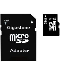 Gigastone GS-2IN1600X32GB-R Prime Series microSD Card with Adapter (32 GB)